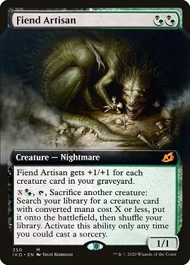 Fiend Artisan Ikoria- Lair of Behemoths Bordless